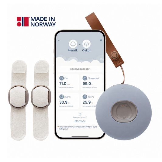 BabySensor Relax Twin Bundle - Trygghet til 2 - BabySensor