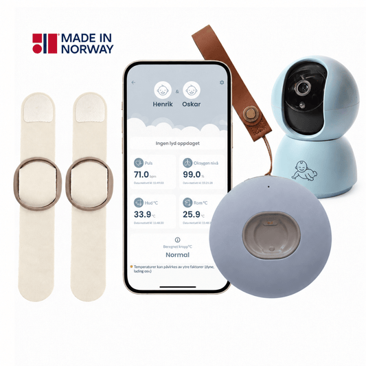 BabySensor Relax Twin Bundle - Trygghet til 2 - BabySensor