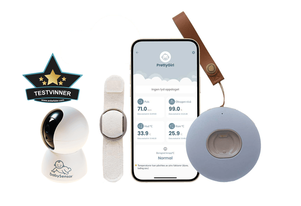 BabySensor Relax - nå med kamera - BabySensor