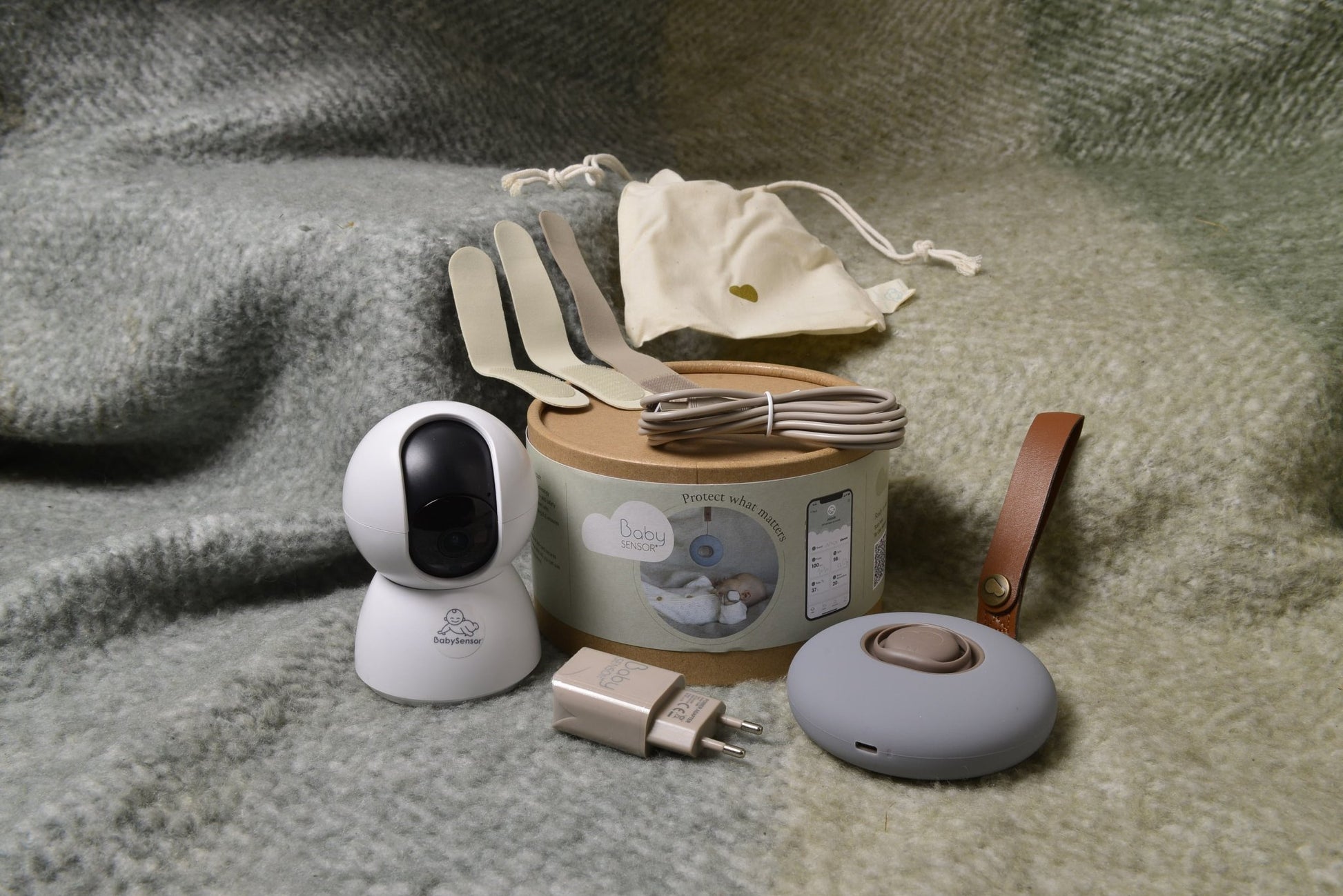 BabySensor Oeko - Tex armbånd - 3 størrelser i pakken - BabySensor