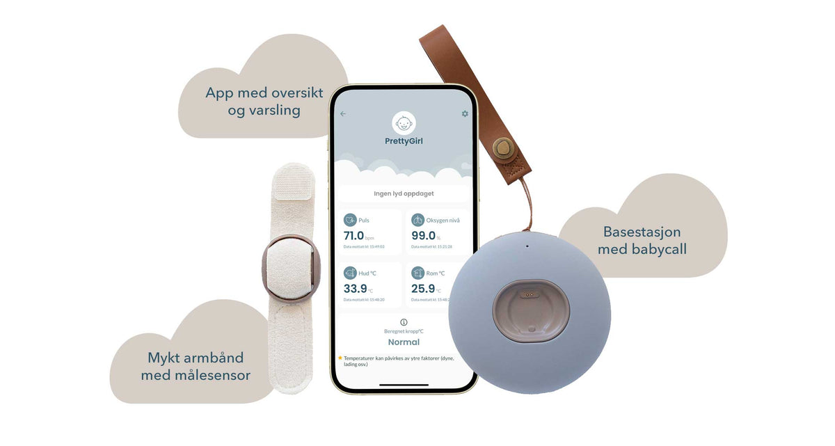 BabySensor Relax – Best i test 2025 | Smart babycall med sensor og 4G - BabySensor